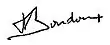 Signature de Léon Bondoux