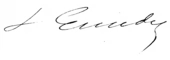 signature de Léon Escudier