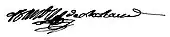 signature de Léonard Bandy de Lachaud