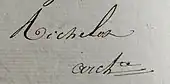 signature de Louis Richelot