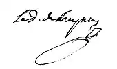 signature de Louis-Joseph-Charles-Amable d'Albert de Luynes