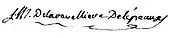 signature de Louis-Marie de La Révellière-Lépeaux