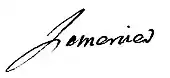 signature de Louis-Nicolas Lemercier