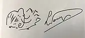 signature de Louis-René Nougier