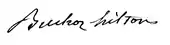 signature de Louis Buchoz-Hilton