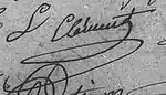 Signature de Louis Clément