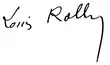 Signature de Louis Rollin