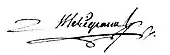 signature de Marc-Antoine-Thomas Mérigeaux