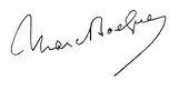 signature de Marc Boegner