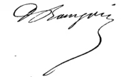 signature de Marie-Désiré Bourgoin
