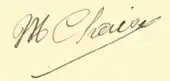 signature de Marie Chaix