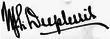 Signature de Maurice Duplessis