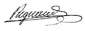 signature de Michel Regnaud de Saint-Jean d'Angély