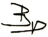 signature de Patrice Berger