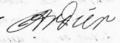 signature de Paul Ardier