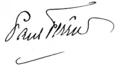 signature de Paul Ferrier