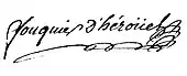 signature de Pierre-Éloi Fouquier d'Hérouël