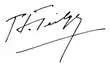 Signature de Pierre-Henri Teitgen