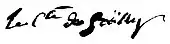 signature de Pierre-Louis de Failly