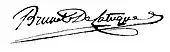 signature de Pierre Brunet de Latuque