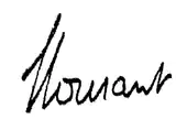 signature de Pierre Courant