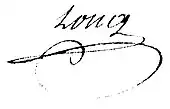 signature de Pierre Long