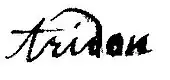 signature de Pierre Tridon