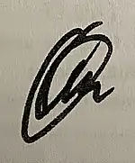 Signature de Raphaël Onana