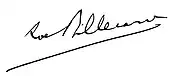 signature de Robert Billecard