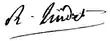 Signature de Robert Lindet