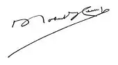 signature de Robert Kemp