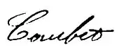 signature de Rose Caubet