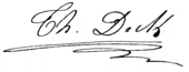 signature de Théodore Deck
