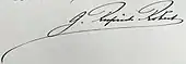 signature de Gabriel Ruprich-Robert