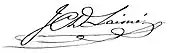 signature de Charles Laisné