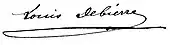 signature de Louis Debierre
