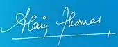 signature d'Alain Thomas