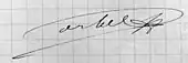 signature de Jacques-Ange Corbel