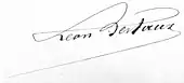 signature de Léon Bertaux