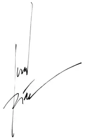 Signature de Juan Díaz Canales