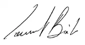 signature de Laurent Binet