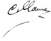 signature de Camille Claudel