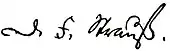 signature de David Strauss