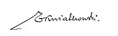 signature d'Eugeniusz Kwiatkowski