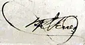 signature de Francisco Ferrer