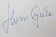 Signature de Gyula Horn