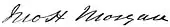signature de John Hunt Morgan