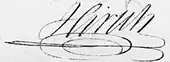 signature de Samson Raphael Hirsch
