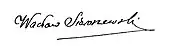 signature de Waclaw Sieroszewski