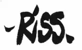 signature de Riss